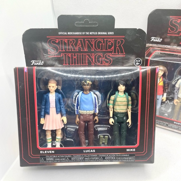Stranger Things Funko Collectable Action Figures Bundle. In original box - Picture 2 of 6